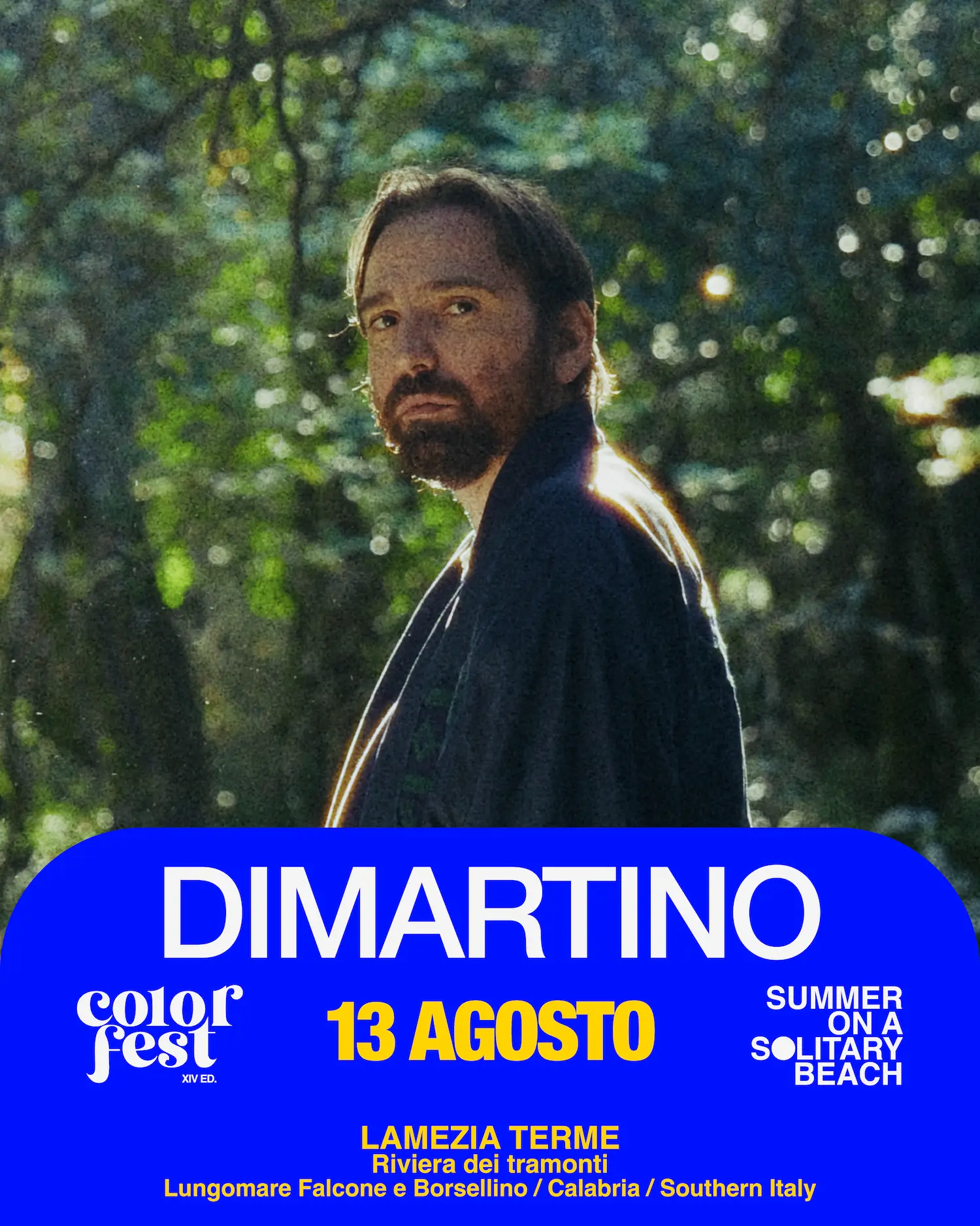 Dimartino live al Color Fest 14 - 13 agosto 2026 Lamezia Terme