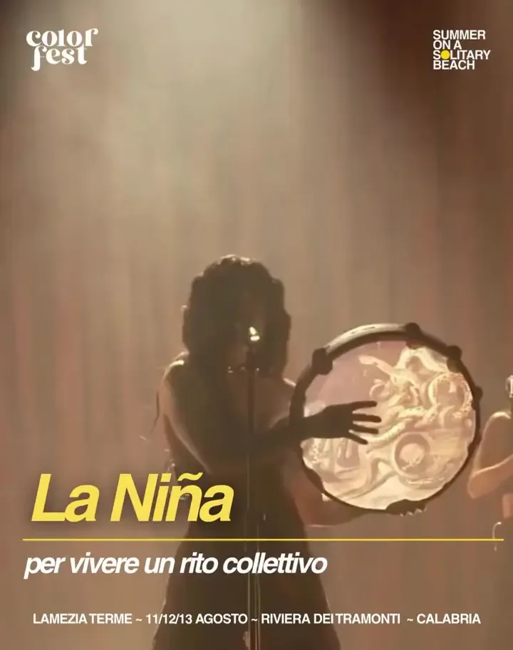 La Niña — grafica ufficiale Color Fest 14 Day 3