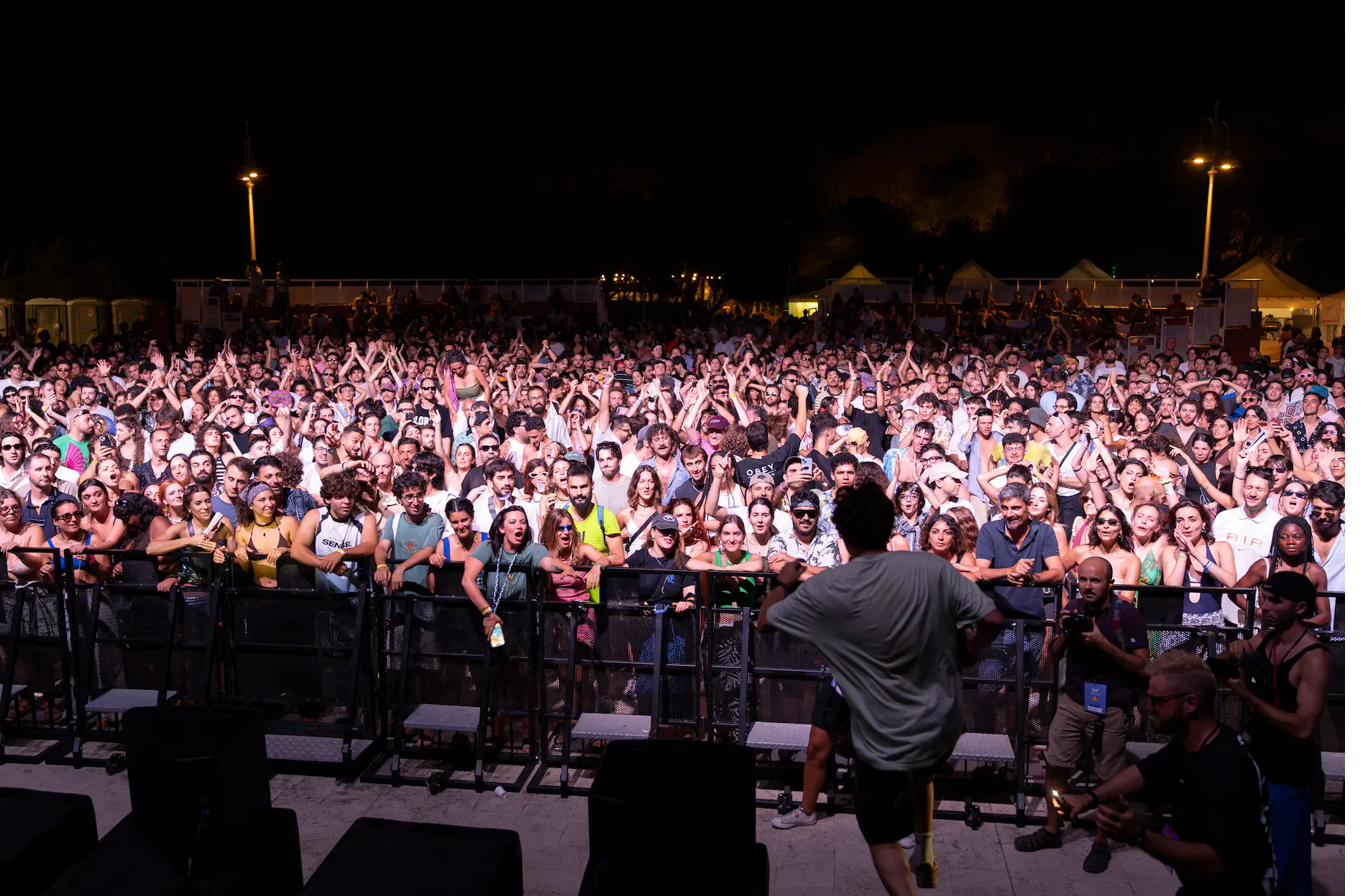 Atmosfera serale al Color Fest Lamezia Terme