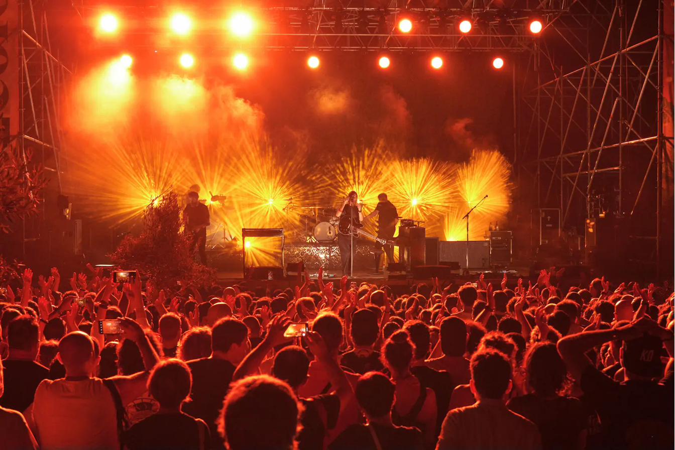 Il Color Fest tra spiaggia e pineta