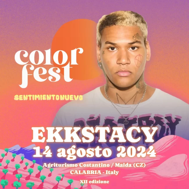 Ekkstacy - Color Fest 14 Agosto 2024