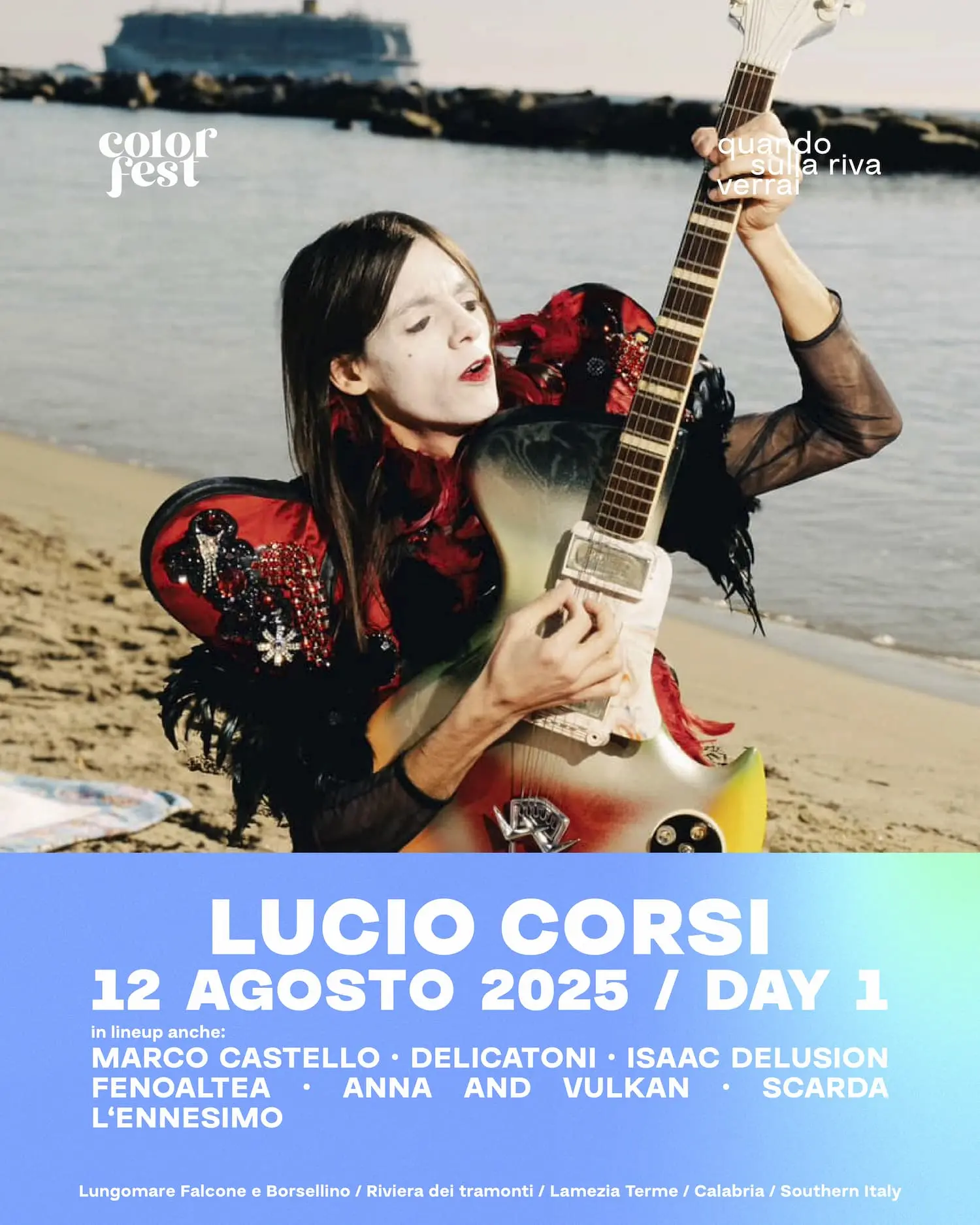 Lucio Corsi - Color Fest 13 + lineup