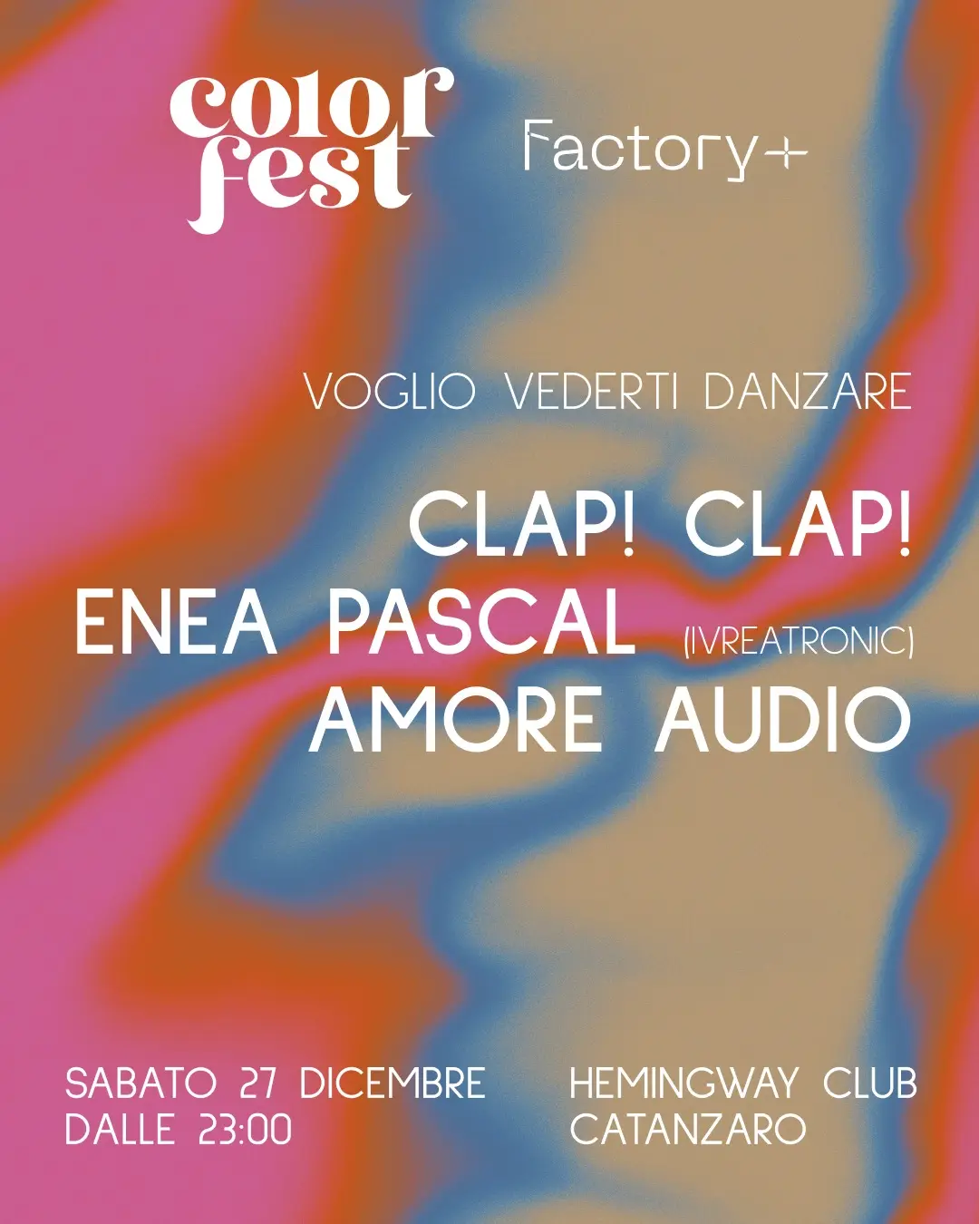 Winter session Color Fest - factory+ 2025