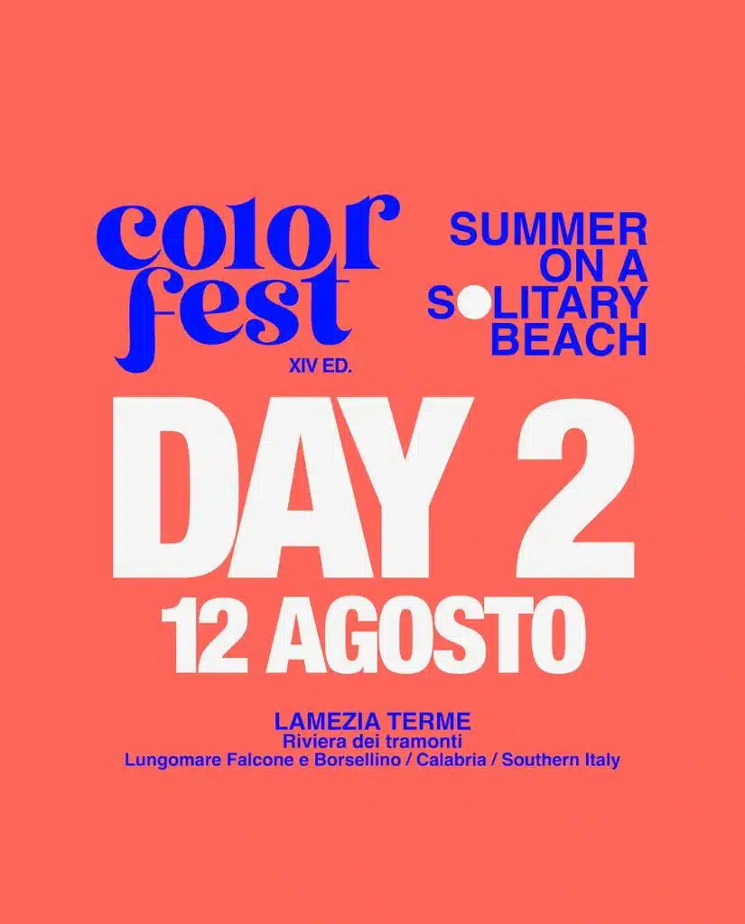 Jour 2 - 12 août 2026 - Colour Fest 14