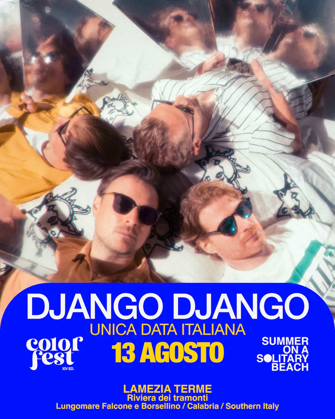 Django Django - 13 agosto - Color Fest 14
