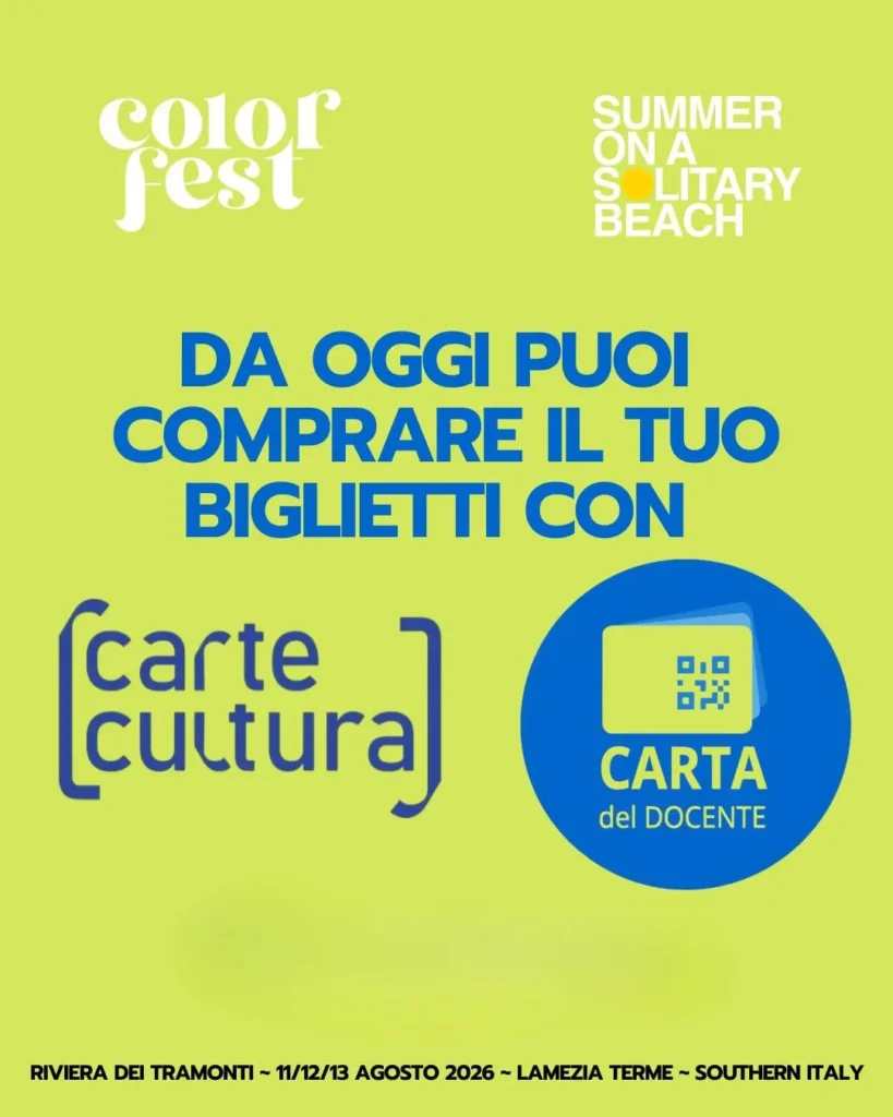 carta cultura - Color Fest 14