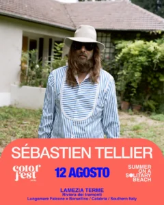 Sebastien Tellier - Colour Fest - 12 de agosto