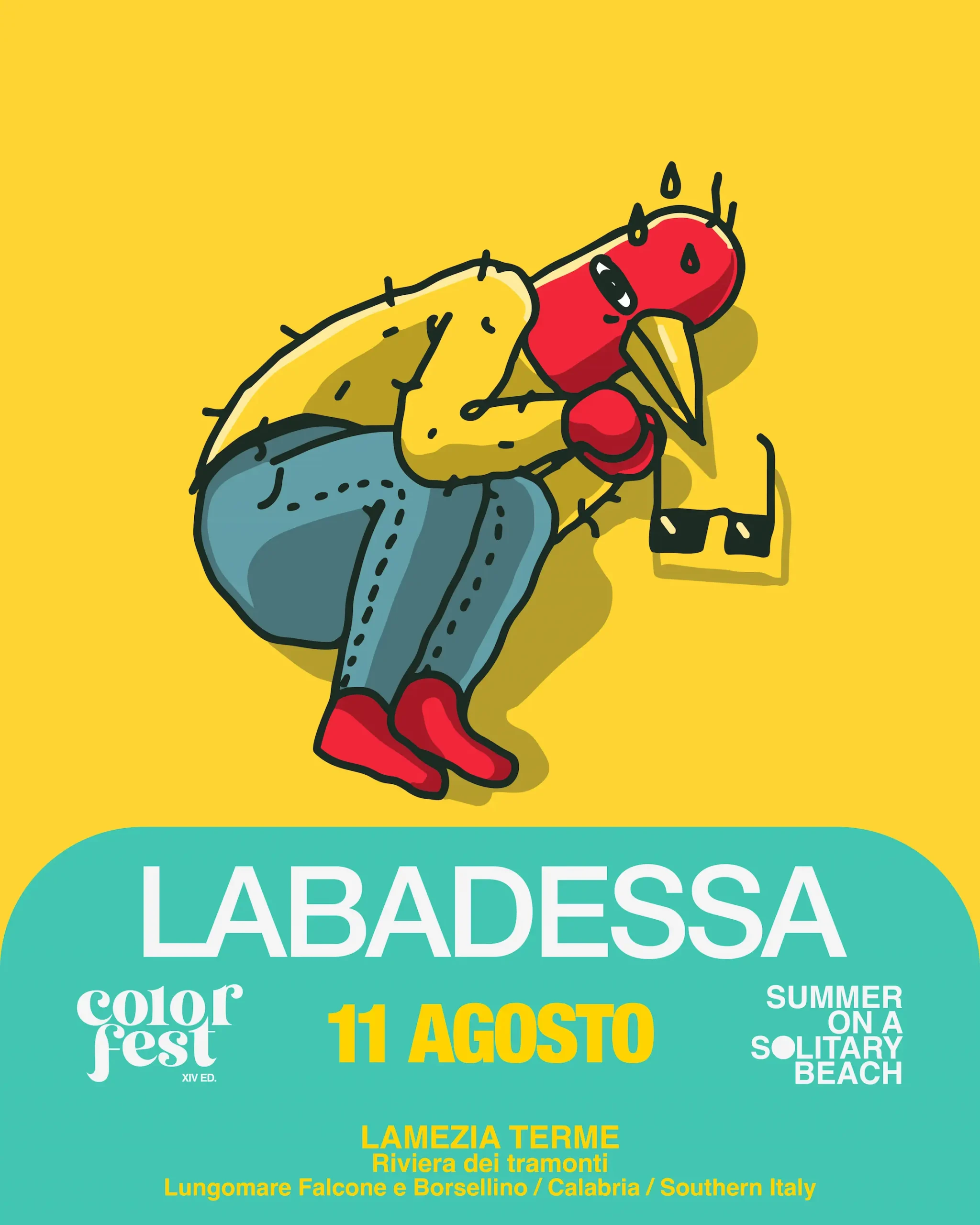 Labadessa - 11 agosto 2026 - Color Fest 14