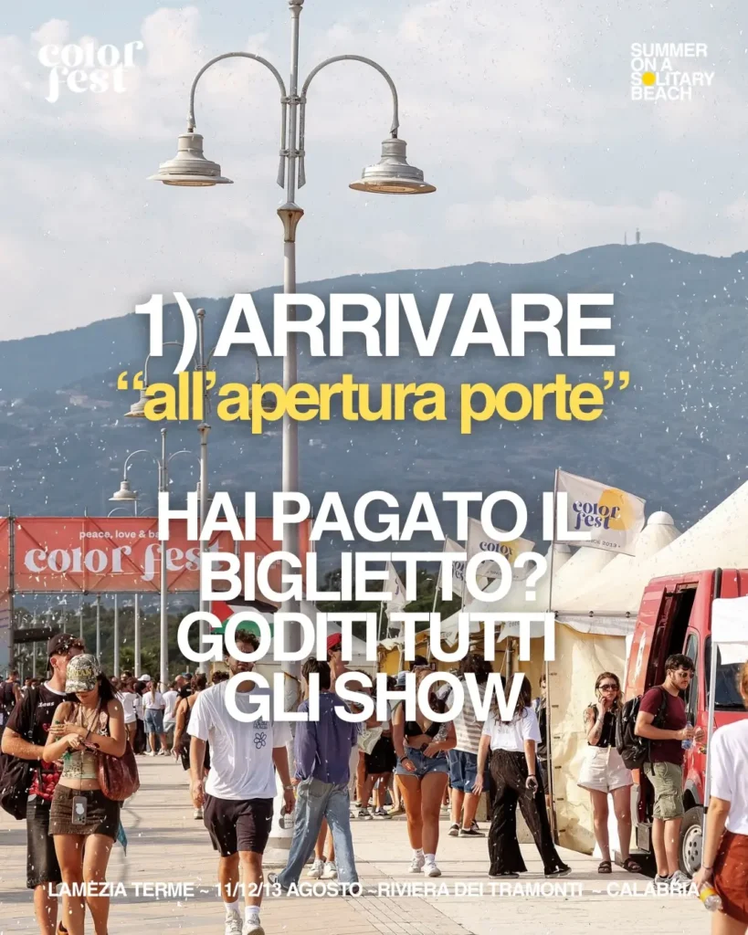 Arrivare - Color Fest 14