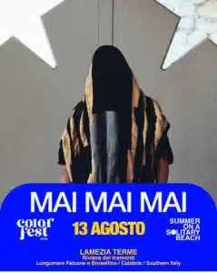 Mai Mai Mai al Color Fest 14, 13 agosto 2026 — Day 3