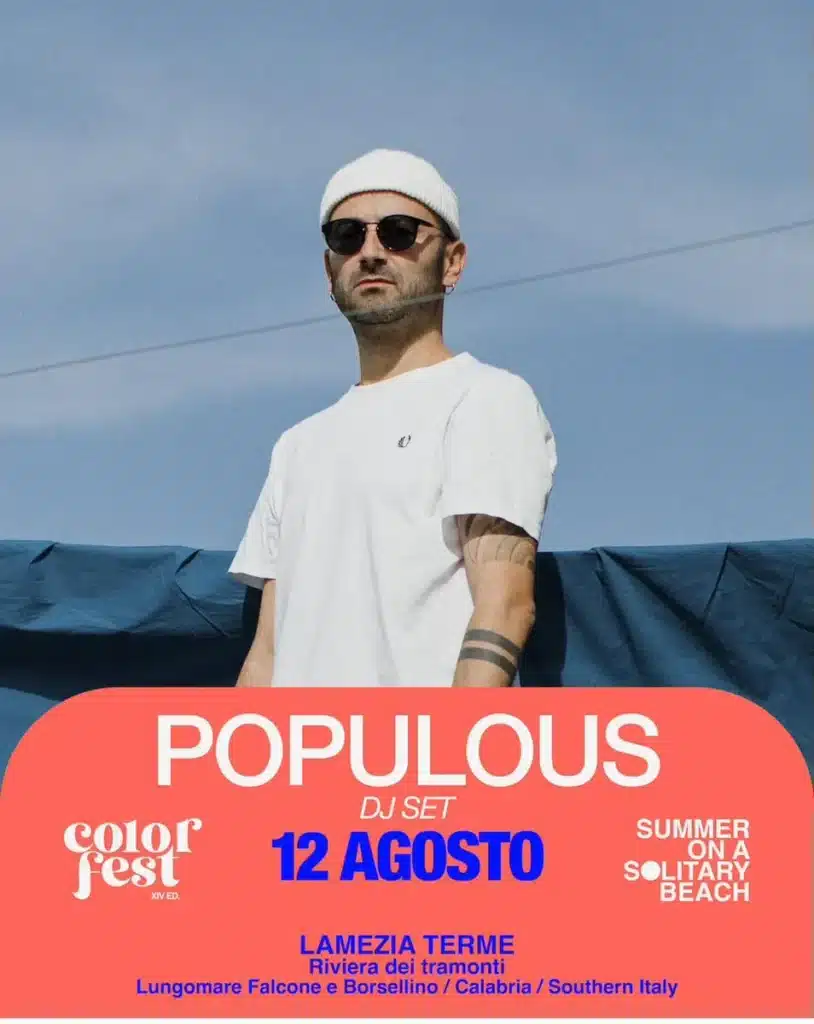 Populous al Color Fest 14, 12 agosto 2026 — Day 2