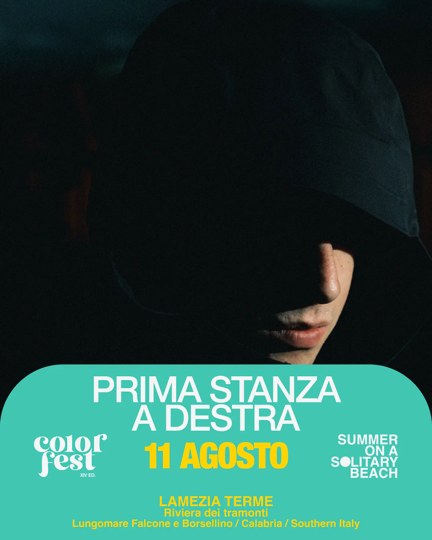 prima stanza a destra - 11 agosto 2026 - Color Fest 14