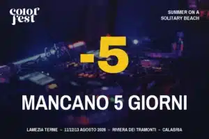 Color Fest 14: mancano 5 giorni